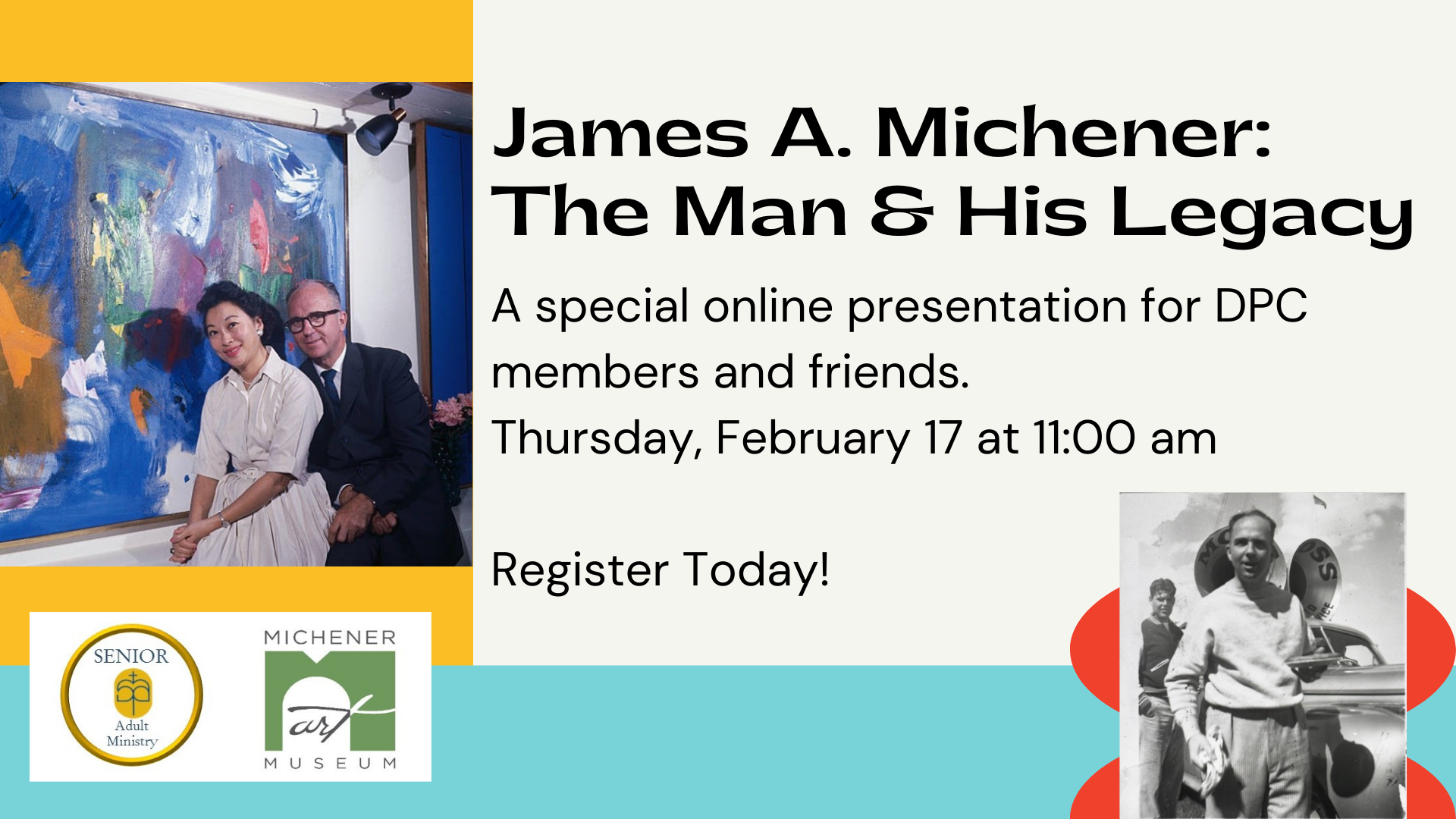 James A. Michener The Man & His Legacy Doylestown Presbyterian Church